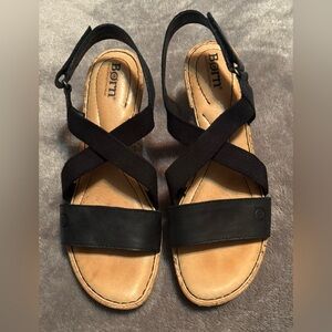 Born Women's Wedge Strappy Sandals